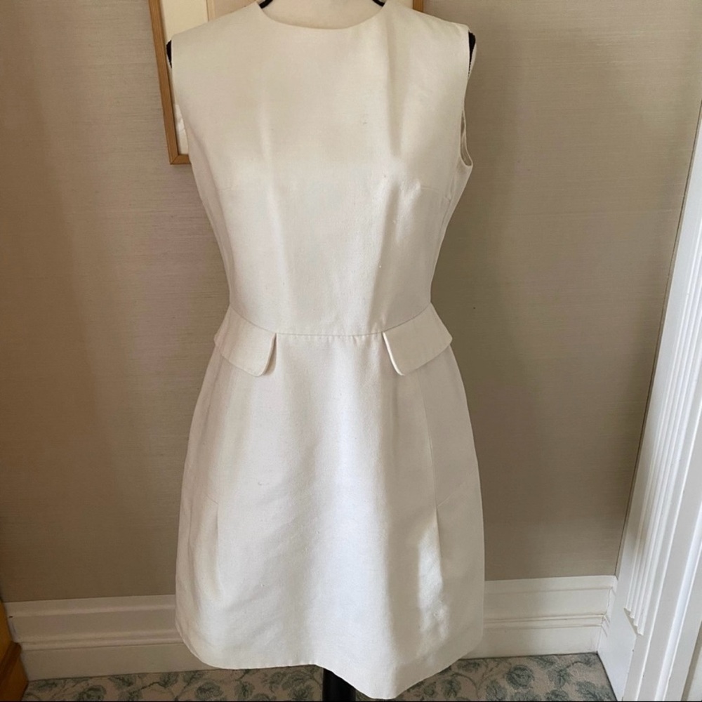 Yves Saint Laurent Cream Dress